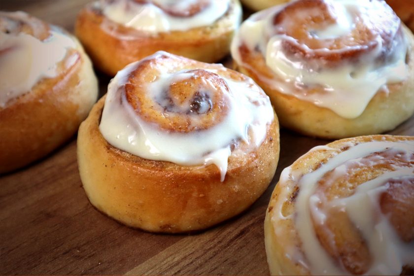 Receita de Cinnamon Roll