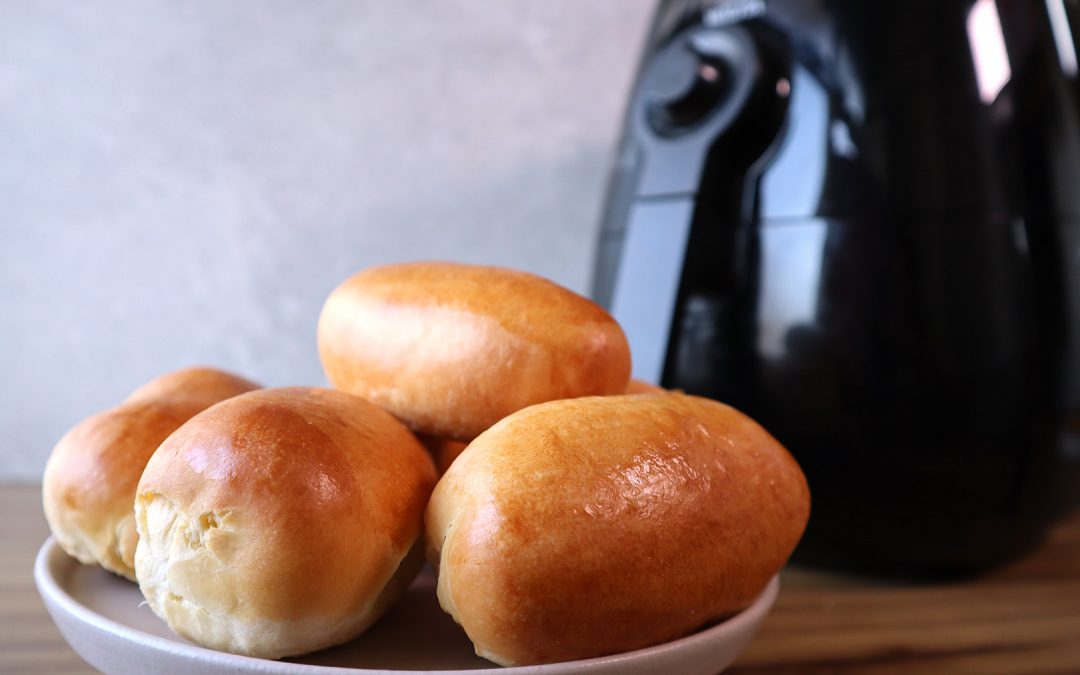 Pão na Air Fryer