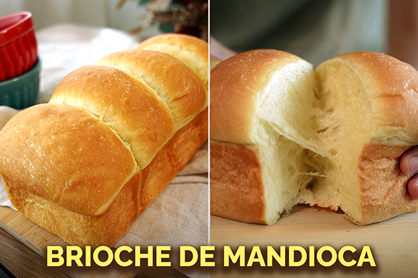 Brioche de Mandioca